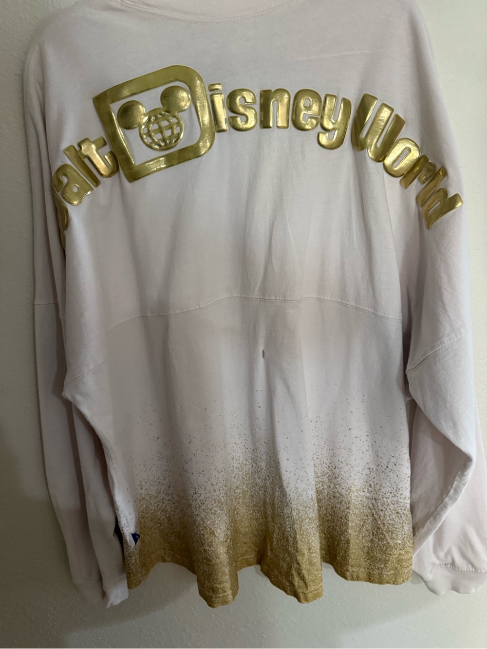 Walt Disney Gold Foil Spirit Jersey- XXL